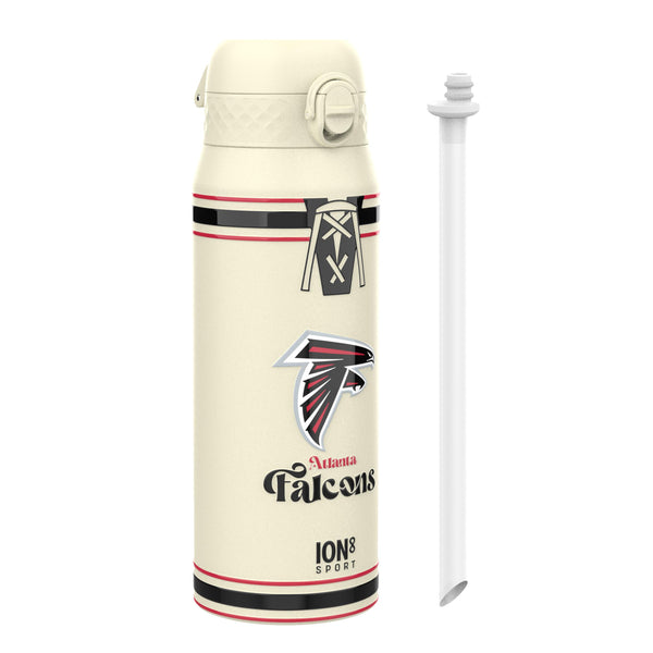 NFL x ION8 Insulated Steel Water Bottle, NFL Falcons, 750ml (24oz)