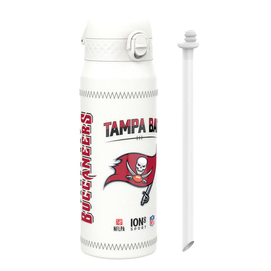 NFL x Ion8 Sports, Insulated Bottle, GameDay Series, Mayfield Buccaneers, 750ml (24oz)