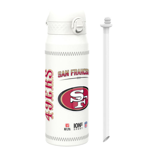 NFL x Ion8 Sports, Insulated Bottle, GameDay Series, Purdy 49ers, 750ml (24oz)