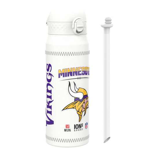 NFL x Ion8 Sports, Insulated Bottle, GameDay Series, Jefferson Vikings, 750ml (24oz)