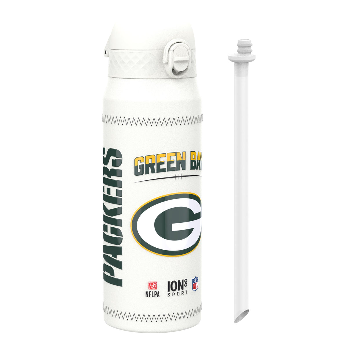 NFL x Ion8 Sports, Insulated Bottle, GameDay Series, Love Packers, 750ml (24oz)
