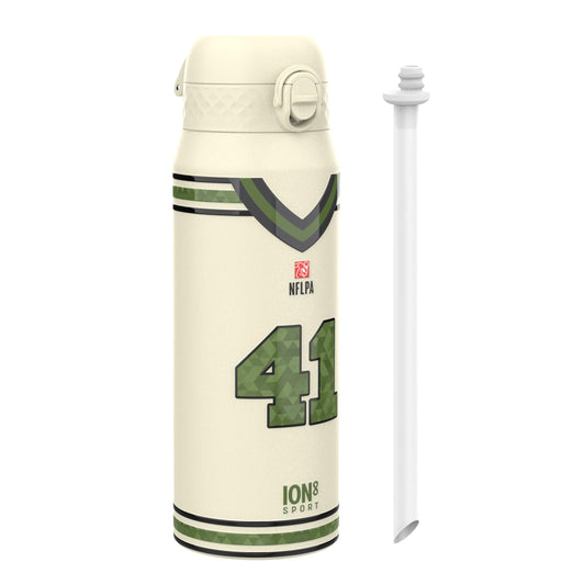 NFL x Ion8 Sports, Insulated Bottle, Icon Series, Alvin Kamara, 750ml (24oz)