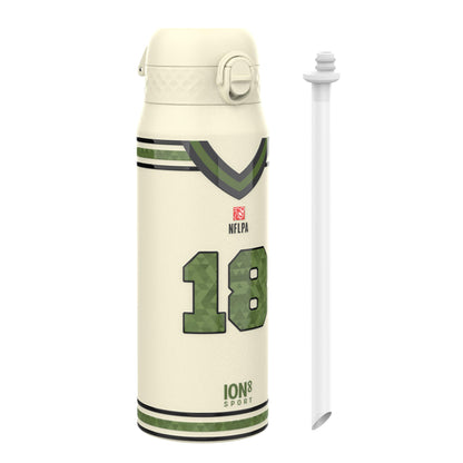 NFL x Ion8 Sports, Insulated Bottle, Icon Series, Caleb Williams, 750ml (24oz)