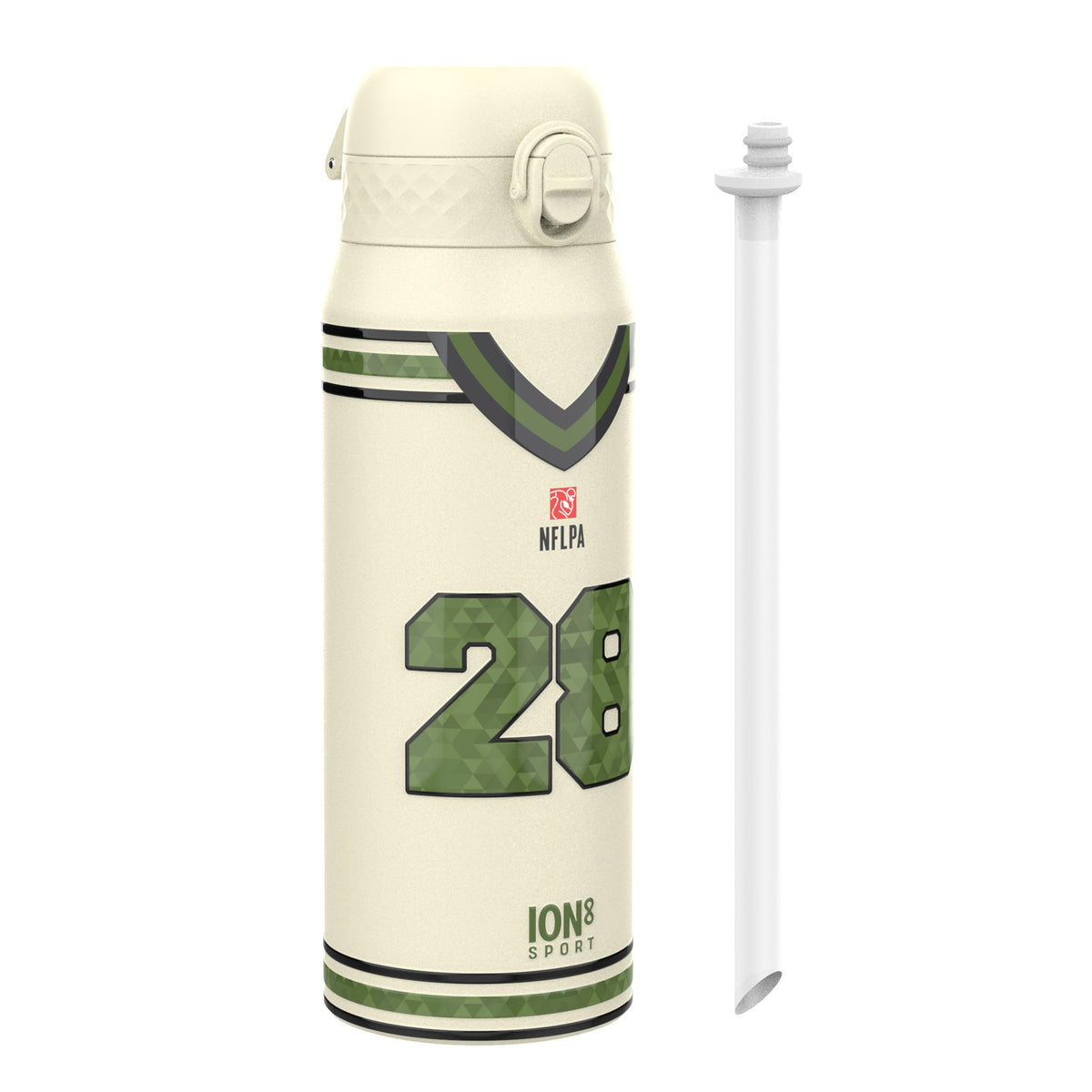 NFL x Ion8 Sports, Insulated Bottle, Icon Series, De'Von Achane, 750ml (24oz)