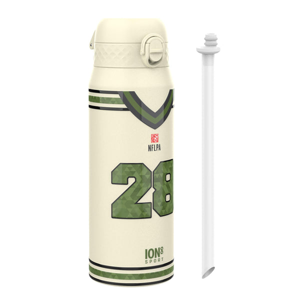 NFL x Ion8 Sports, Insulated Bottle, Icon Series, De'Von Achane, 750ml (24oz)