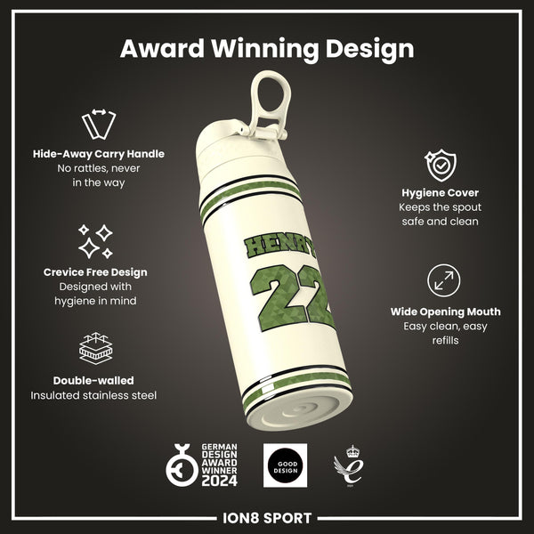 NFL x Ion8 Sports, Insulated Bottle, Icon Series, Derrick Henry, 750ml (24oz)