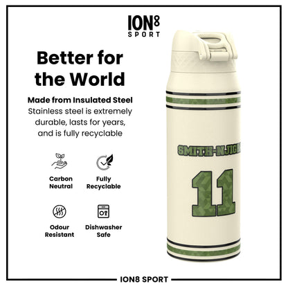 NFL x Ion8 Sports, Insulated Bottle, Icon Series, Jaxon Smith-Njigba, 750ml (24oz)