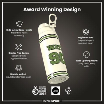 NFL x Ion8 Sports, Insulated Bottle, Icon Series, TJ Watt, 750ml (24oz)