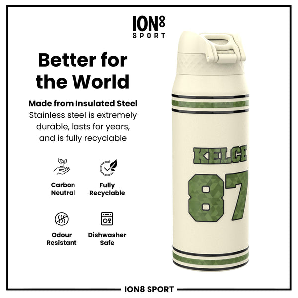NFL x Ion8 Sports, Insulated Bottle, Icon Series, Travis Kelce, 750ml (24oz)