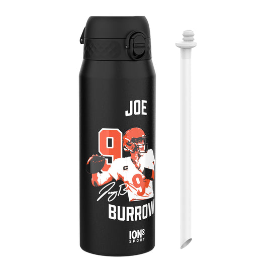 NFL x Ion8 Sports, Insulated Bottle, Locked In Series, Joe Burrow, 750ml (24oz)