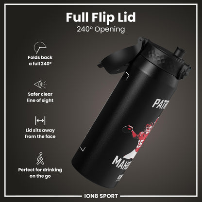 NFL x Ion8 Sports, Insulated Bottle, Locked In Series, Patrick Mahomes, 750ml (24oz)