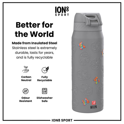 NFL x Ion8 Sports, Insulated Bottle, Signature Series, Amon-Ra, 750ml (24oz)
