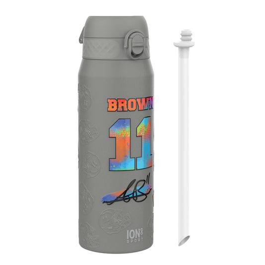 NFL x Ion8 Sports, Insulated Bottle, Signature Series, AJ Brown, 750ml (24oz)