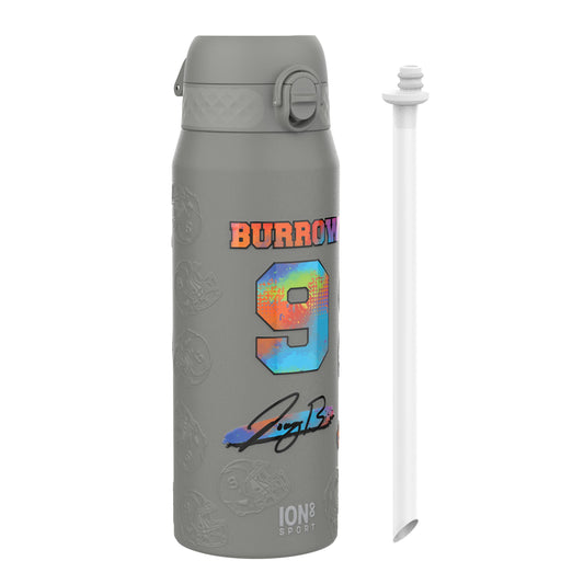 NFL x Ion8 Sports, Insulated Bottle, Signature Series, Joe Burrow, 750ml (24oz)