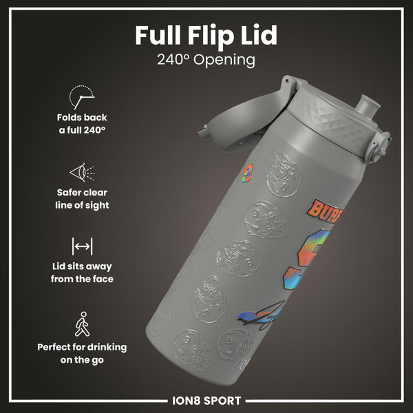 NFL x Ion8 Sports, Insulated Bottle, Signature Series, Joe Burrow, 750ml (24oz)