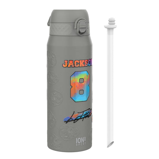 NFL x Ion8 Sports, Insulated Bottle, Signature Series, Lamar Jackson, 750ml (24oz)