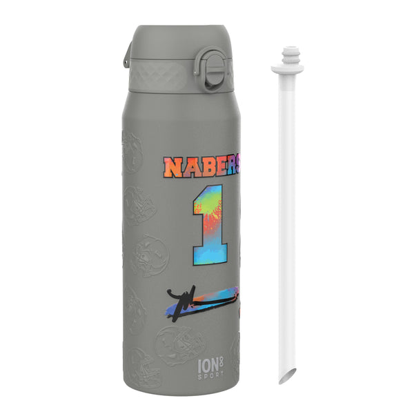 NFL x Ion8 Sports, Insulated Bottle, Signature Series, Malik Nabers, 750ml (24oz)