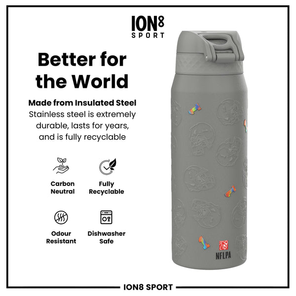 NFL x Ion8 Sports, Insulated Bottle, Signature Series, Malik Nabers, 750ml (24oz)