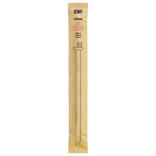 X-Large Straw for 900ml -1200ml ION8 Bottles, Add-on Straw, X-Large