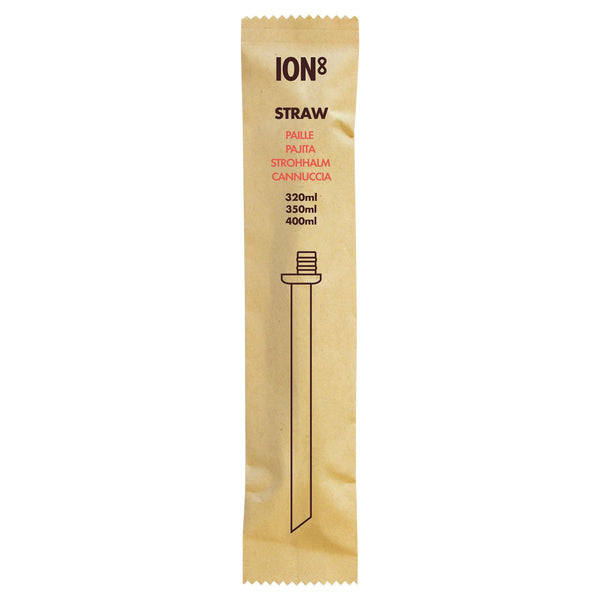 Small Straw for 300ml -400ml ION8 Bottles, Add-on Straw, Small