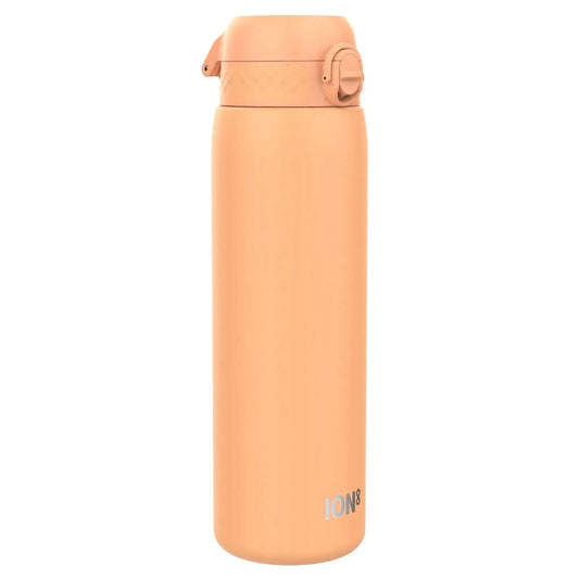 Leak Proof 1 Litre Thermal Water Bottle, Insulated Steel, Coral Sands, 1L Ion8