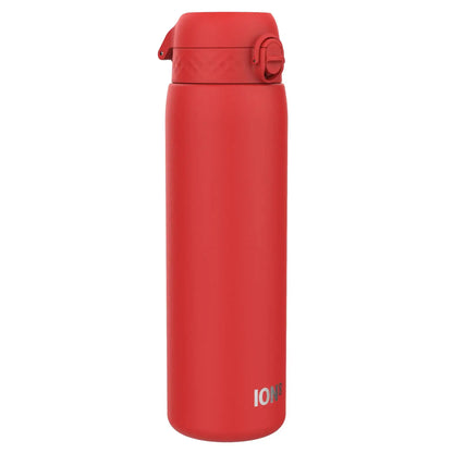 Leak Proof 1 Litre Thermal Water Bottle, Vacuum Insulated, Red, 1L - ION8