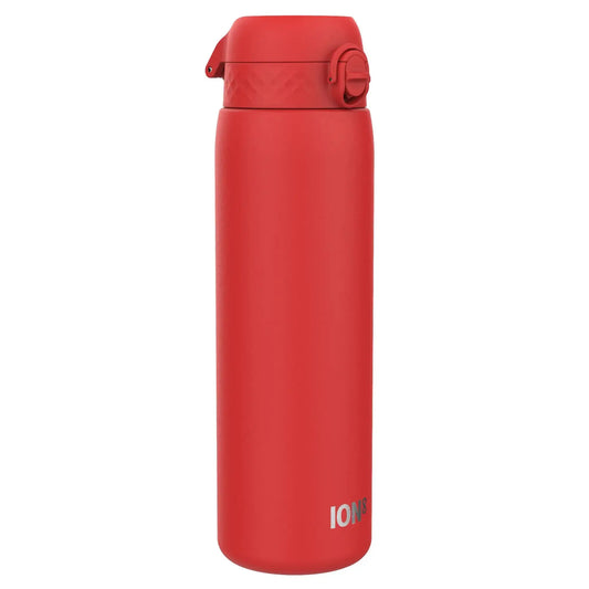 Leak Proof 1 Litre Thermal Water Bottle, Vacuum Insulated, Red, 1L - ION8
