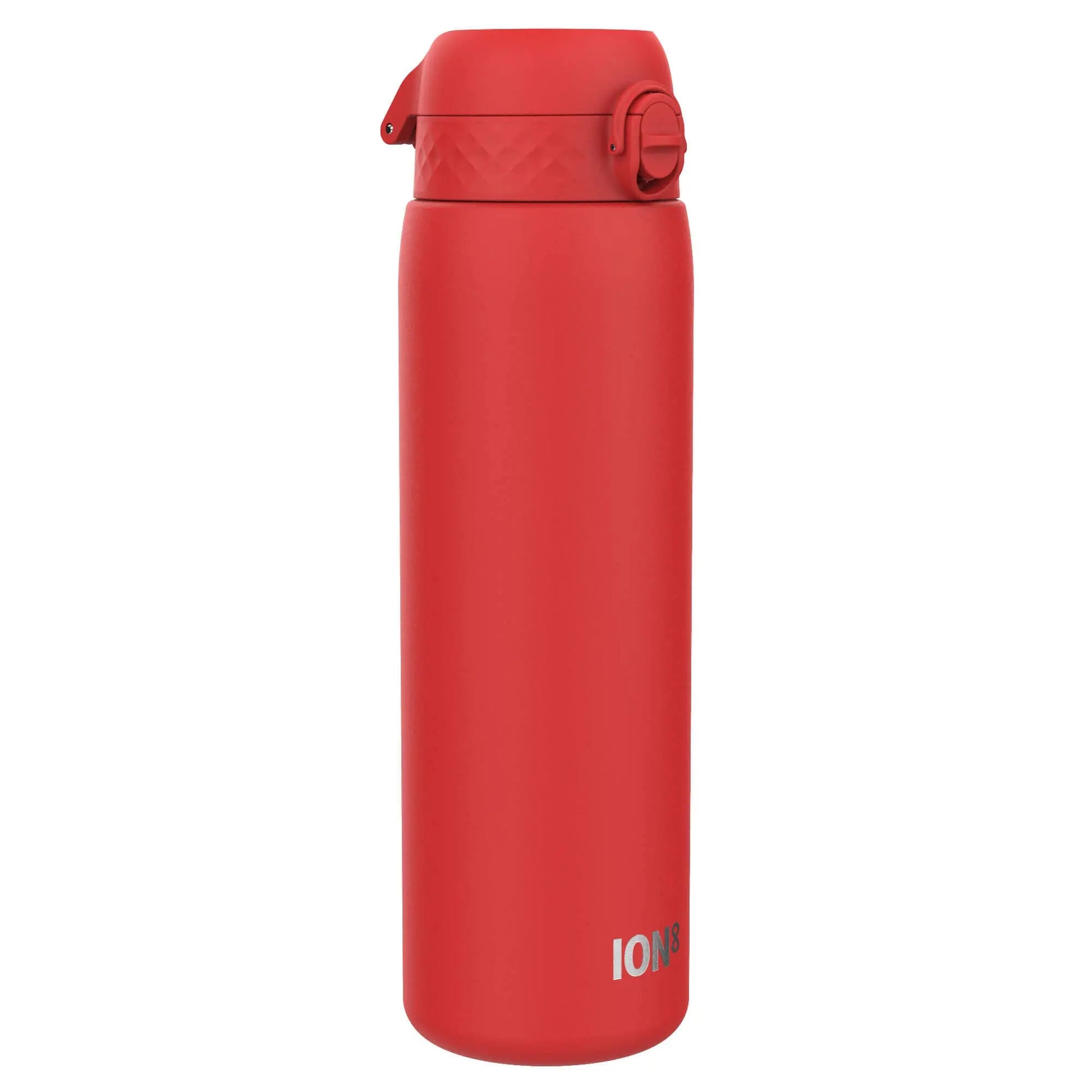 Leak Proof 1 Litre Water Bottle, Stainless Steel, Red, 1L - ION8