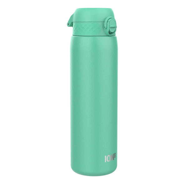 Leak Proof 1 Litre Water Bottle, Stainless Steel, Teal, 1L
