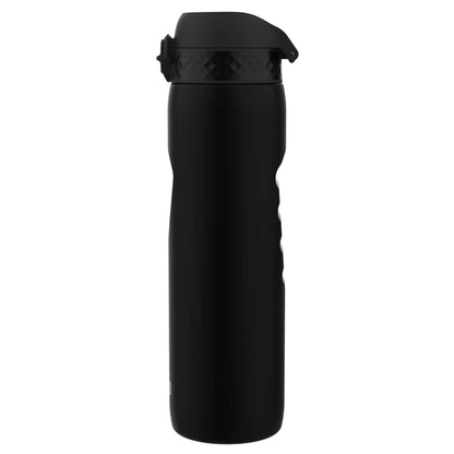 Leak Proof 1 litre Water Bottle, Recyclon™, Black, 1L Ion8