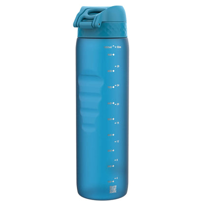 Leak Proof 1 litre Water Bottle, Recyclon™, Blue, 1L Ion8