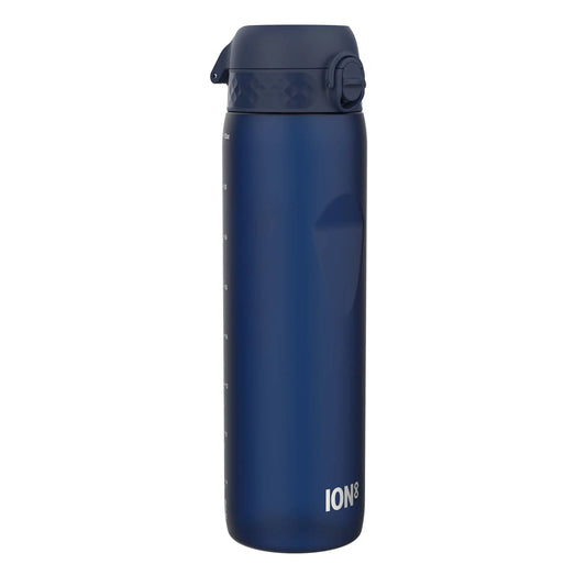 Leak Proof 1 litre Water Bottle, Recyclon™, Navy, 1L Ion8