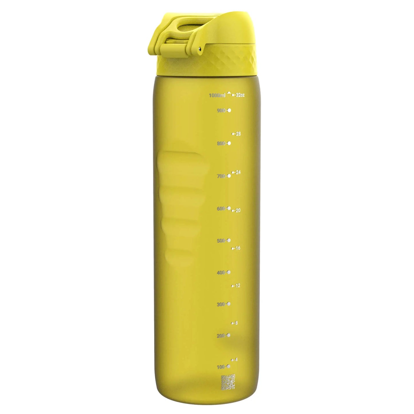 Leak Proof 1 litre Water Bottle, Recyclon™, Yellow, 1L Ion8