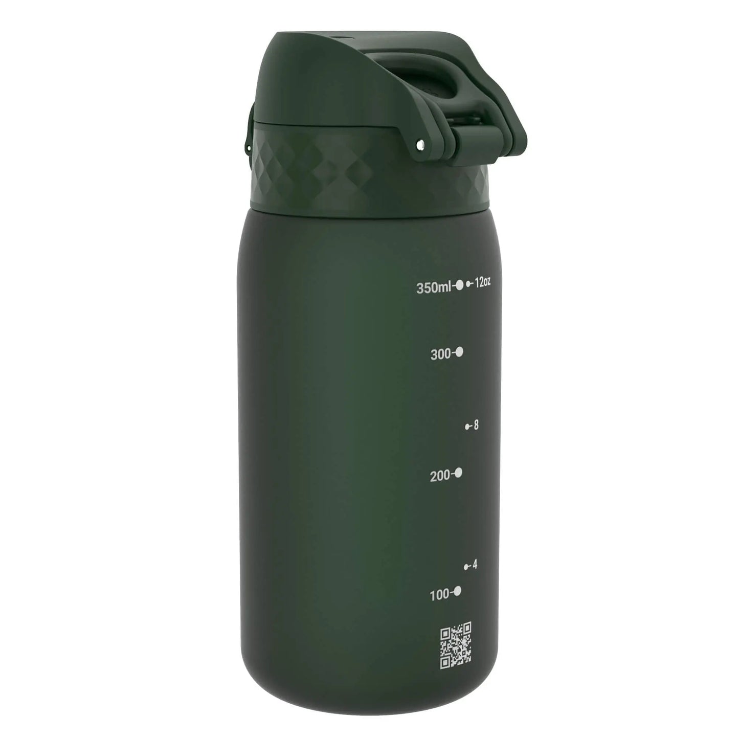 Leak Proof Kids Water Bottle, Recyclon™, Dark Green, 350ml (12oz) - ION8