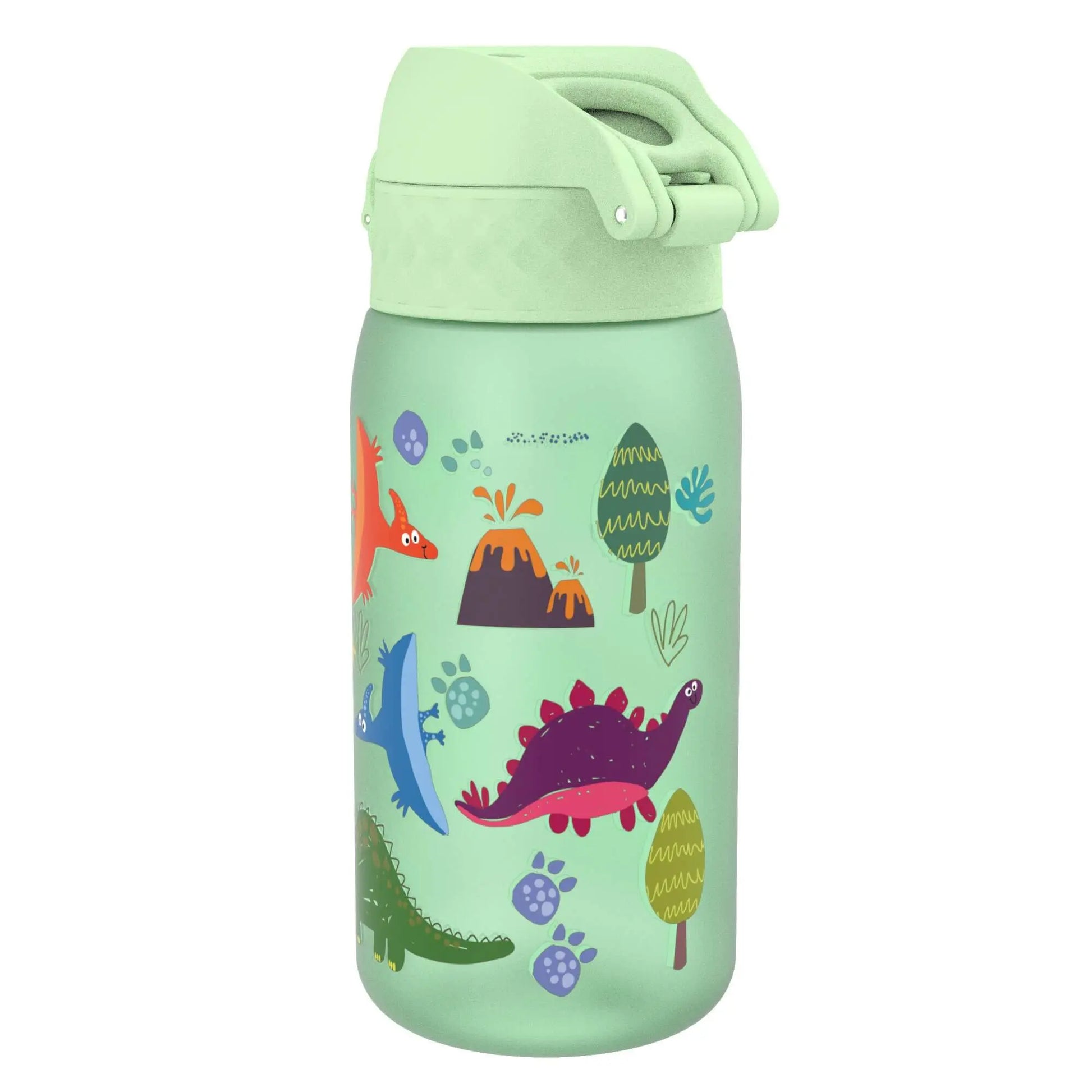 Leak Proof Kids Water Bottle, Recyclon™, Dinosaur, 350ml (12oz) - ION8