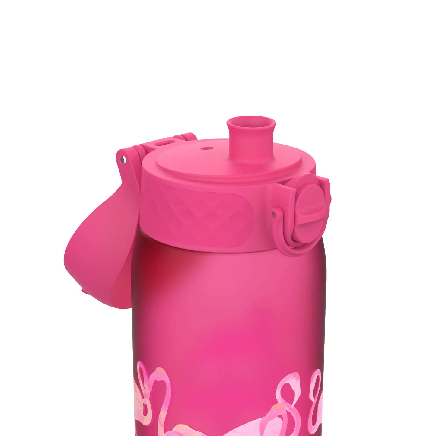 Leak Proof Kids Water Bottle, Recyclon™, Flamingos, 350ml (12oz) Ion8
