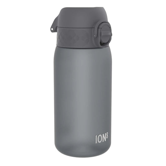 Leak Proof Kids Water Bottle, Recyclon™, Grey, 350ml (12oz) - ION8