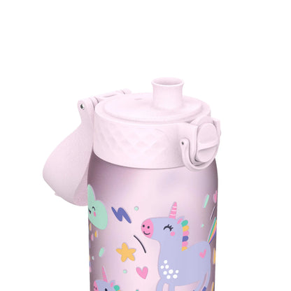 Leak Proof Kids Water Bottle, Recyclon™, Unicorns, 350ml (12oz) Ion8