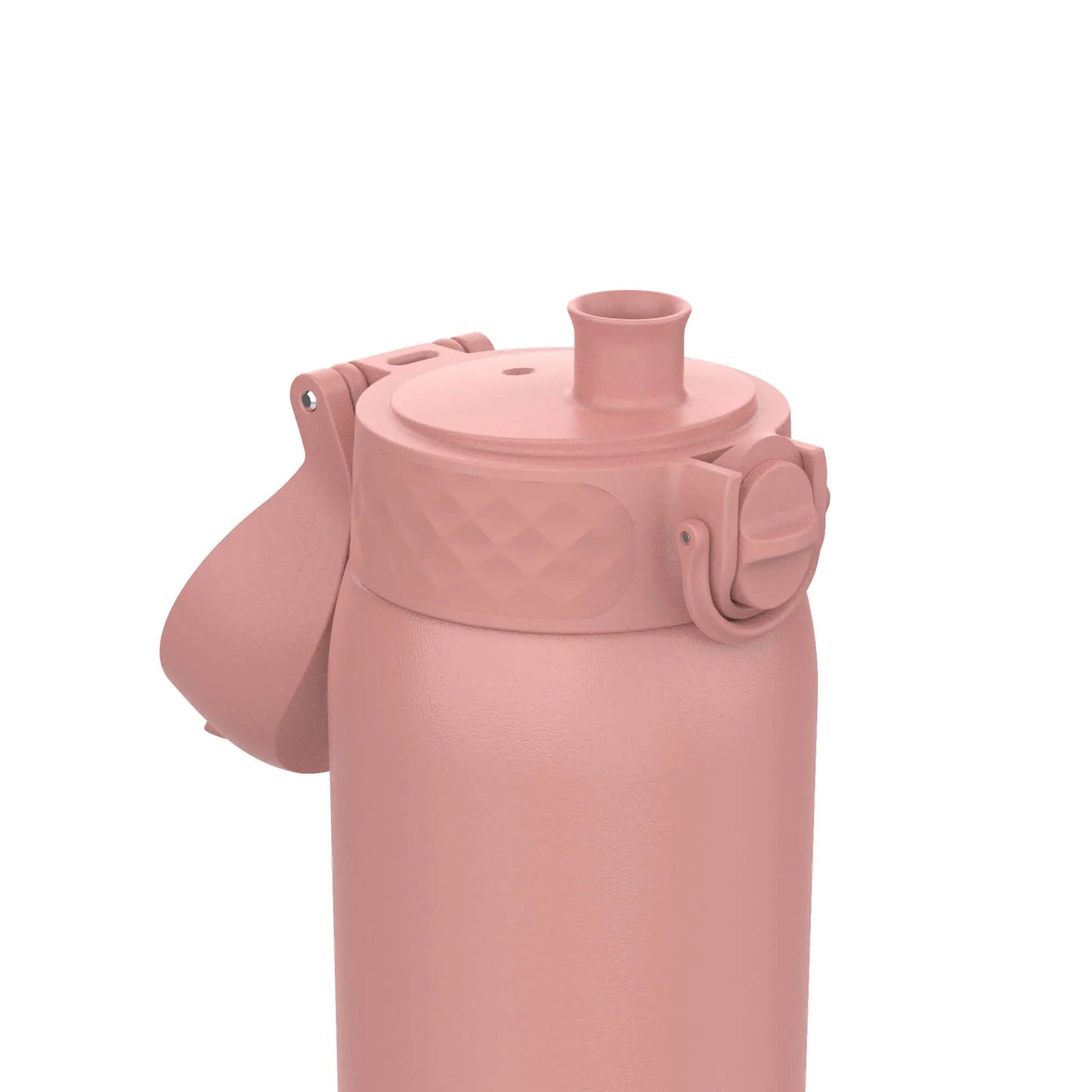 Leak Proof Kids Water Bottle, Stainless Steel, Ash Rose, 400ml (13oz) Ion8