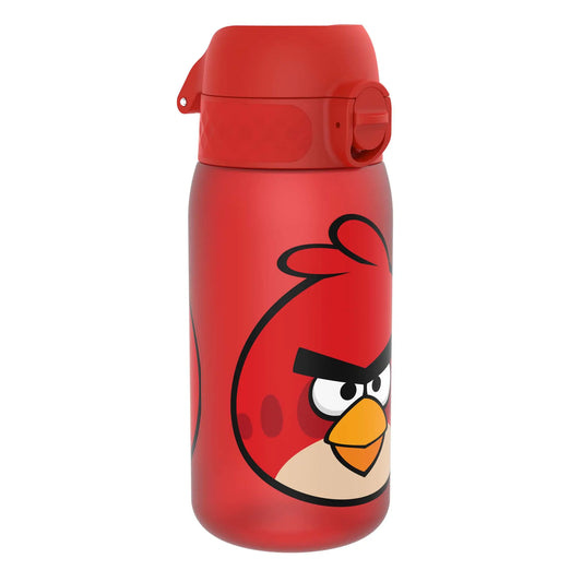 Leak Proof Kids' Water Bottle, Recyclon™, Angry Birds Red, 350ml (12oz) - ION8