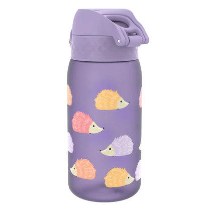 Leak Proof Kids' Water Bottle, Recyclon™, Hedgehogs, 350ml (12oz) - ION8
