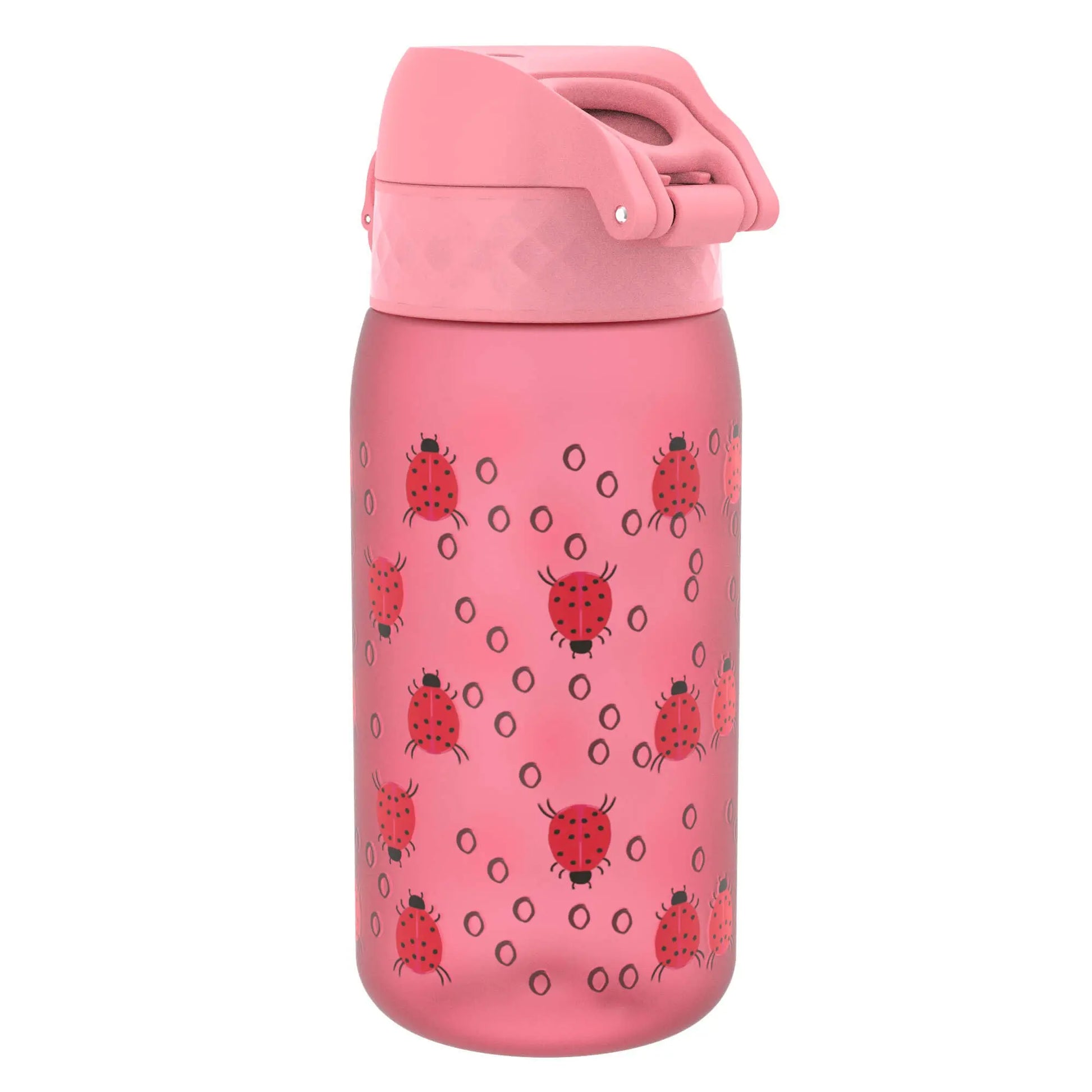 Leak Proof Kids' Water Bottle, Recyclon™, Ladybugs, 350ml (12oz) - ION8