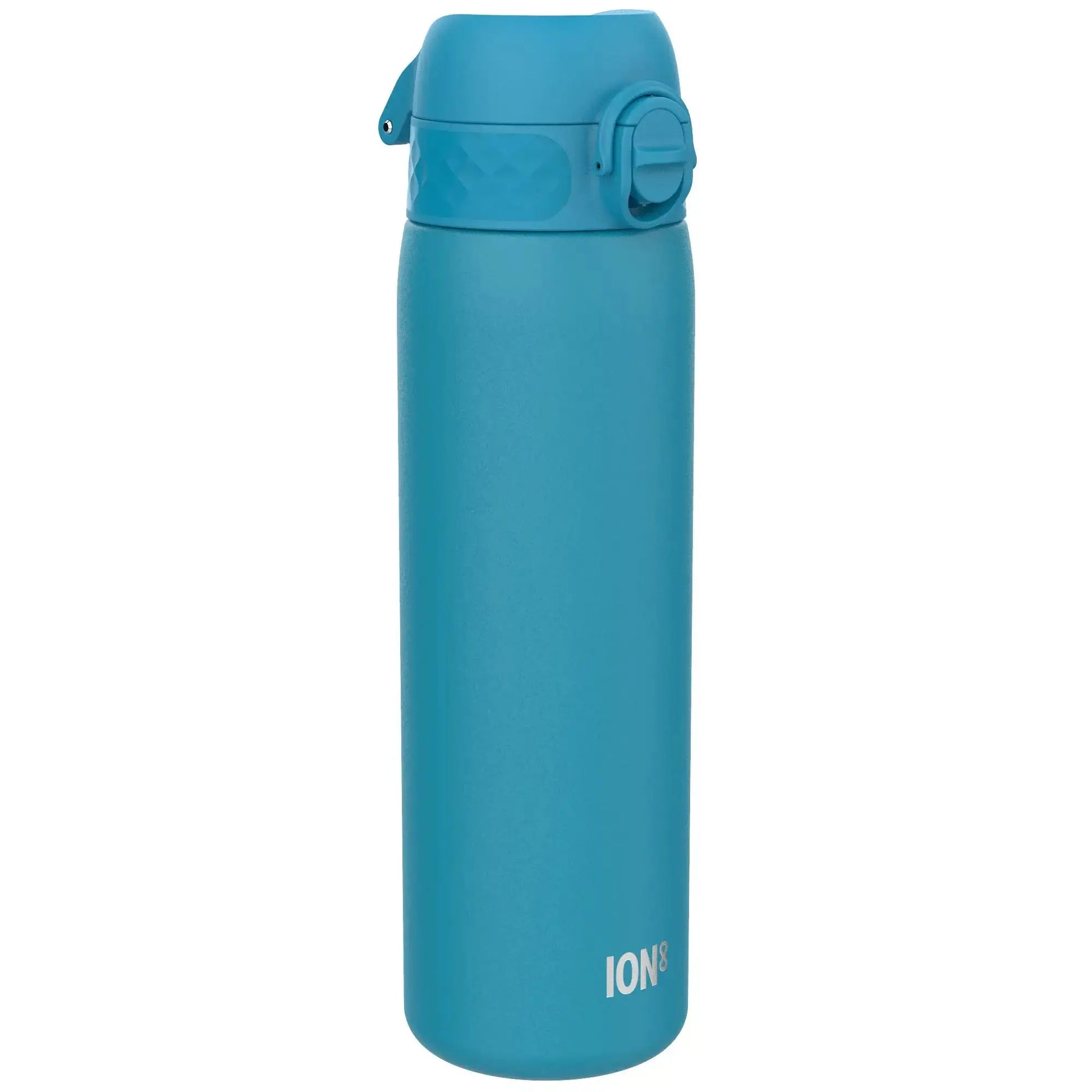 Leak Proof Slim Thermal Steel Water Bottle, Vacuum Insulated, Blue, 500ml (17oz) - ION8