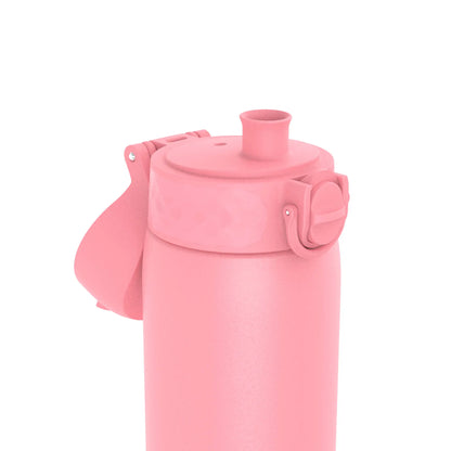Leak Proof Slim Thermal Steel Water Bottle, Vacuum Insulated, Rose Bloom, 500ml (17oz) - ION8