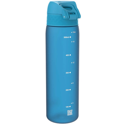 Leak Proof Slim Water Bottle, Recyclon™, Blue, 500ml (18oz) Ion8