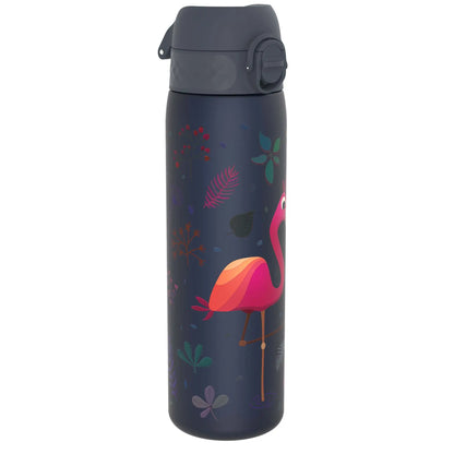 Leak Proof Slim Water Bottle, Recyclon™, Flamingo, 500ml (18oz) Ion8