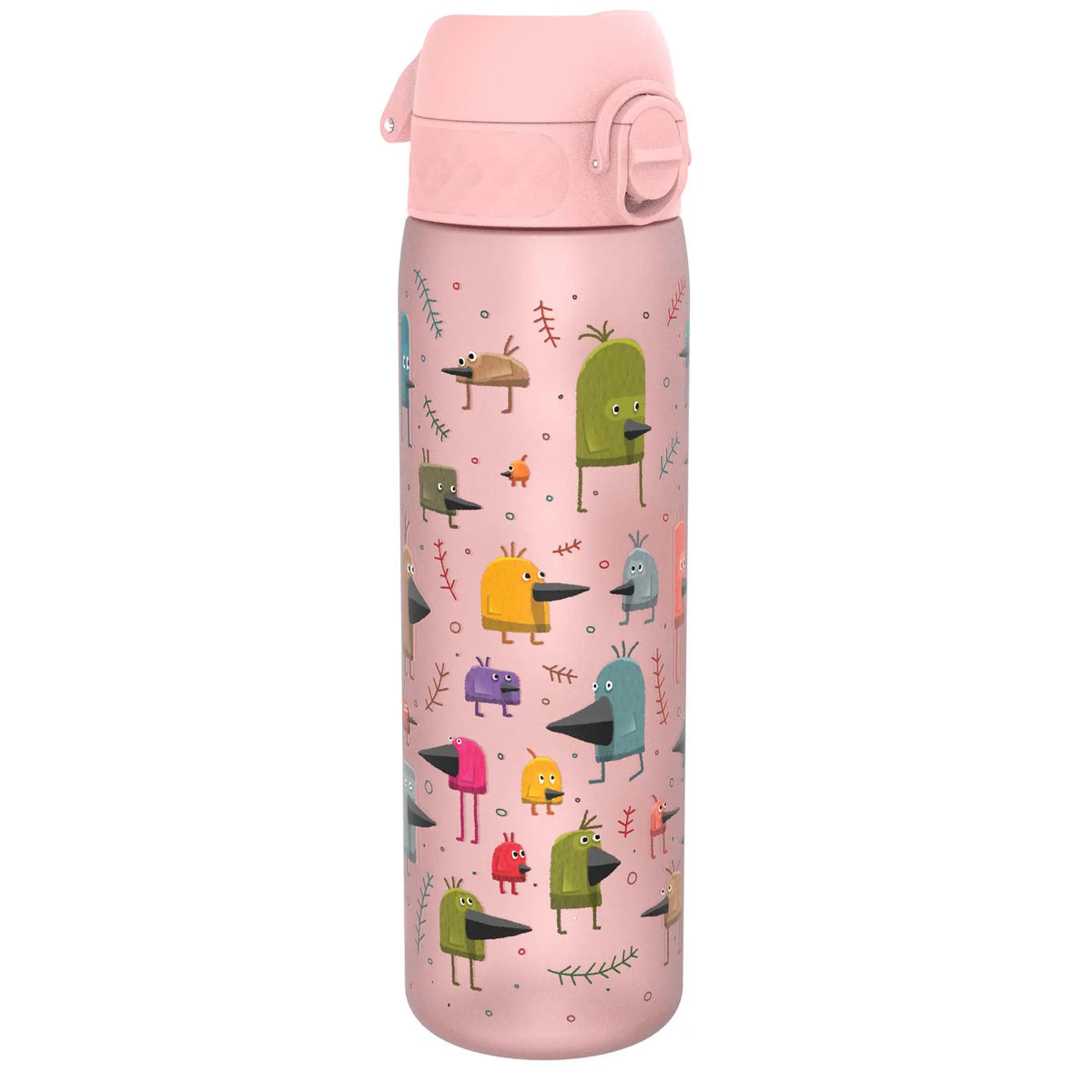ION8 Slim Recyclon Water Bottle, Leak Proof, Dishwasher Safe, 500ml (18oz), Printed