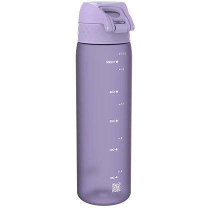 Leak Proof Slim Water Bottle, Recyclon™, Light Purple, 500ml (18oz) Ion8