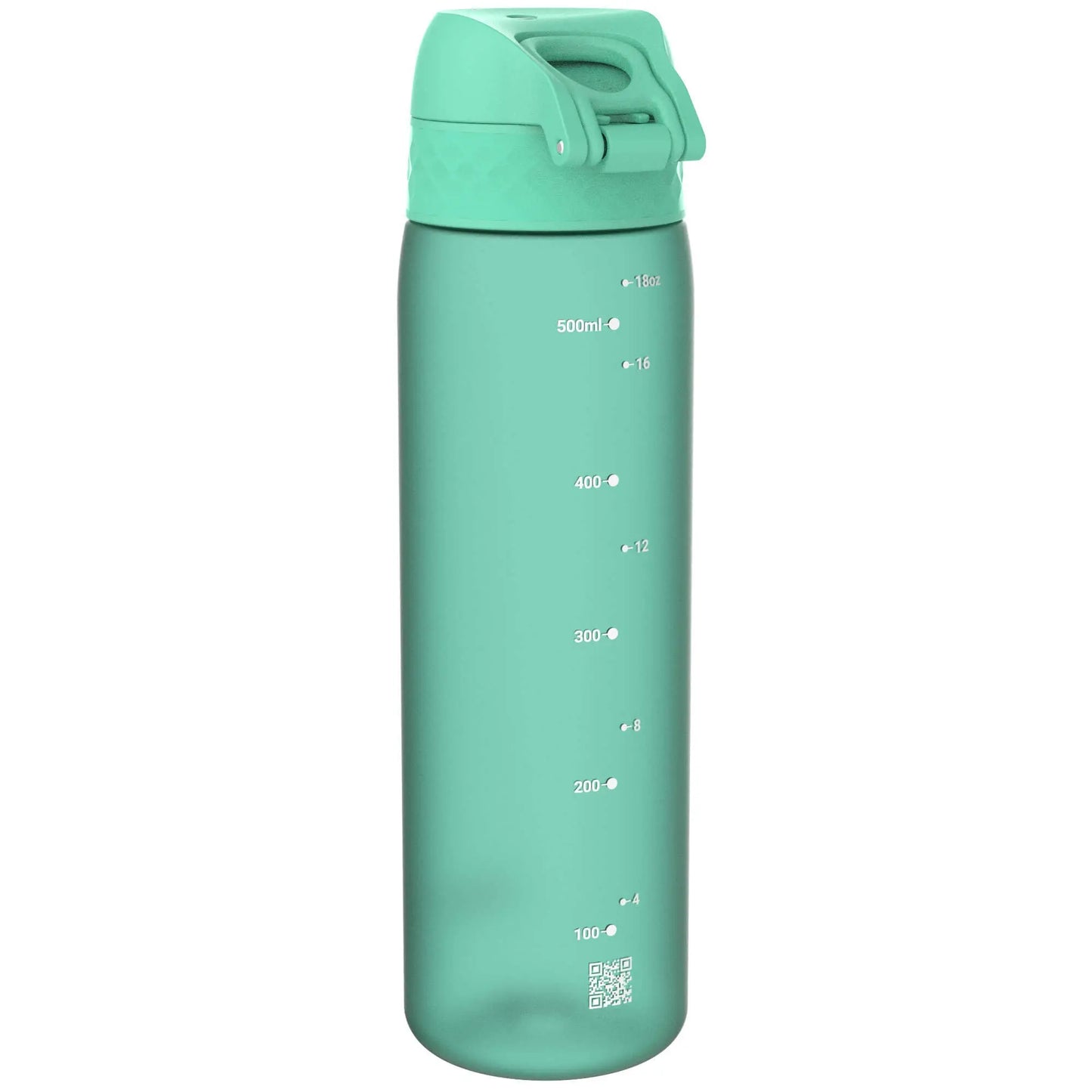 Leak Proof Slim Water Bottle, Recyclon™, Teal, 500ml (18oz) Ion8