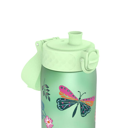 Leak Proof Slim Water Bottle, Recyclon™, Wild Butterfly, 500ml (18oz) Ion8